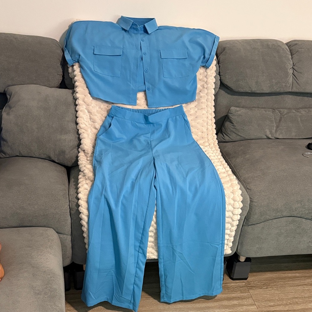 Stylish Blue Women's Jumpsuit